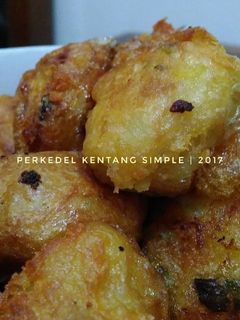 Foto resep Perkedel kentang simple