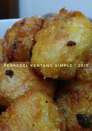 Foto resep Perkedel kentang simple