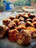 Croquetas de berenjena (sin bechamel)