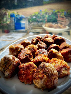 Una foto de Croquetas de berenjena (sin bechamel)