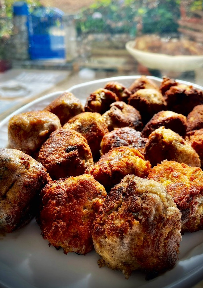 Una foto de Croquetas de berenjena (sin bechamel)