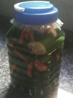 صورة لوصفة مخلل خيار