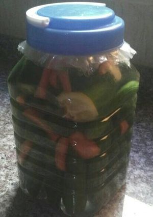 صورة لوصفة مخلل خيار