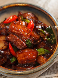 醬燒豬五花 的食譜成品照片