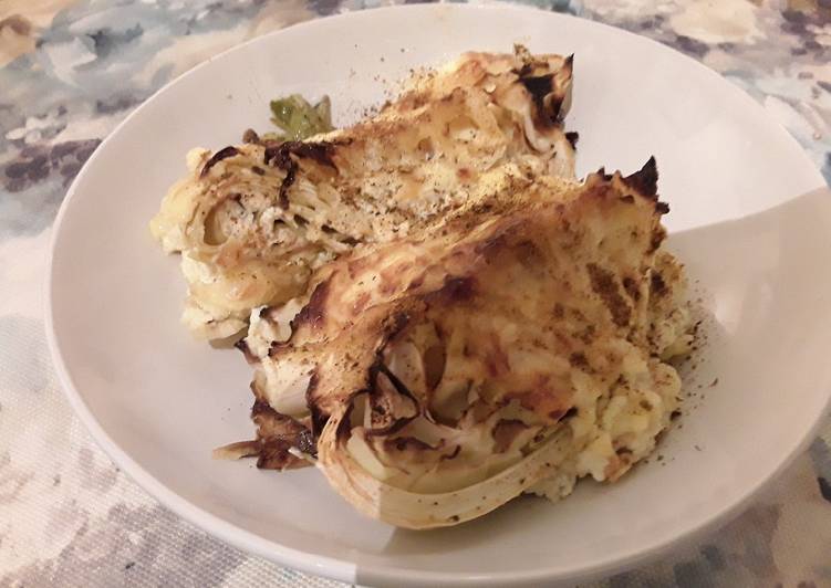 Recipe of Super Quick Homemade Sig&#39;s pointed cabbage bake
