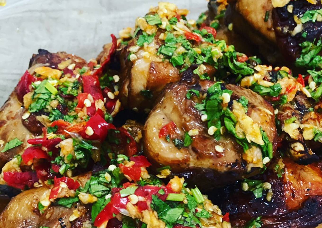 Ayam panggang Thailand