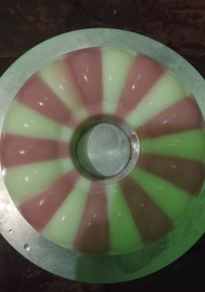 Foto resep Puding Pelangi