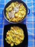 Arroz de Otoño, con setas y castañas. #weekendreto #domino