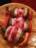 Brochetas de pollo