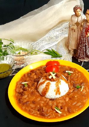 A picture of Kidney Beans in Gravy (without Onion and Garlic).