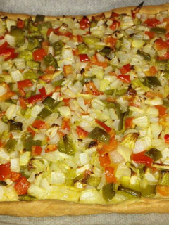 Una foto de Torta de verduras