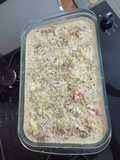 Torta de ervilha cozida - sem glúten