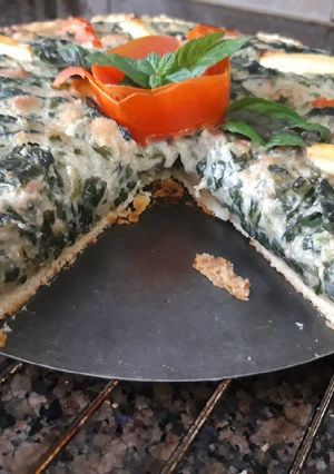 صورة لوصفة عجينة الكيش خاصة لmalak ma fleur 🥧