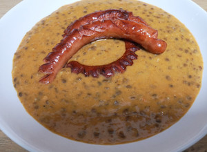 Lencsefőzelék recept fotója