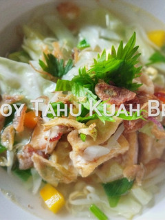 Foto resep Bakmoy Tahu Kuah Bening