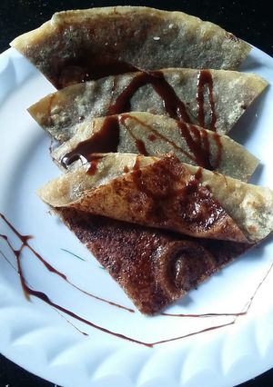 A picture of Chocolate paratha.