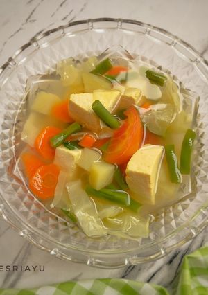 Foto resep Sayur Sop Tahu