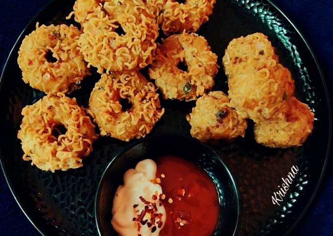 How to Prepare Homemade Maggi pakoda