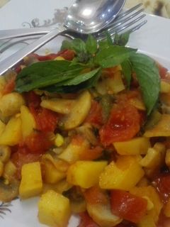 عکسی از دستور خوراک همسر پز