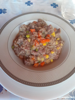 Una foto de Guiso de carne con quinoa