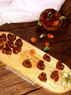 عکسی از دستور اسنک خرما قالبی (بدون آرد)