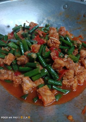 Foto resep Tumis Tempe Kacang Panjang