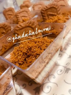 صورة لوصفة حلا كاسات اللوتس😋💘💘