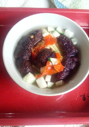 Foto resep Pempek ubi ungu