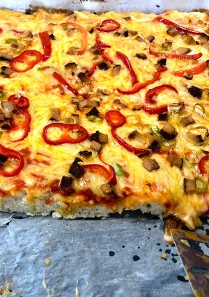 Φωτογραφία της συνταγής Γρήγορη πίτσα (vegan friendly)