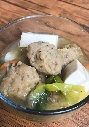 Foto resep Kreasi MPASI : Bakso Daging Lembut dan Tahu Susu