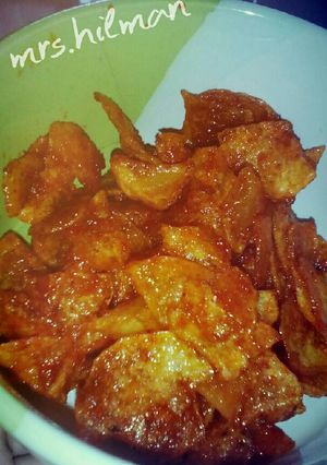 Foto resep Goreng Kentang kering mustofa