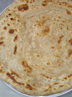 A picture of Lachha paratha.