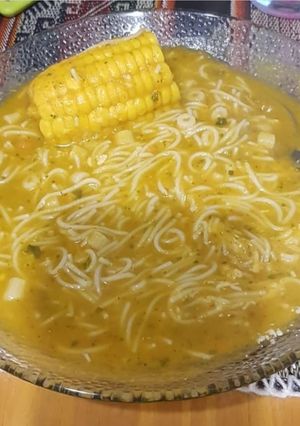 Una foto de Sopa fácil de cuarentena