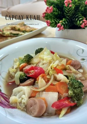 Foto resep Capcay kuah