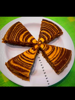 A picture of Zebra Cake.