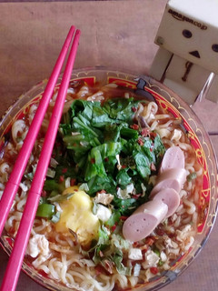 A picture of Korean Ramen/Ramyeon.