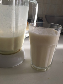 Una foto de Batido de piña colada