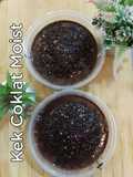 Kek Coklat Moist Leleh