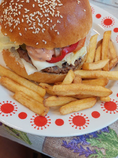 Hamburger pulykahúsból recept fotója