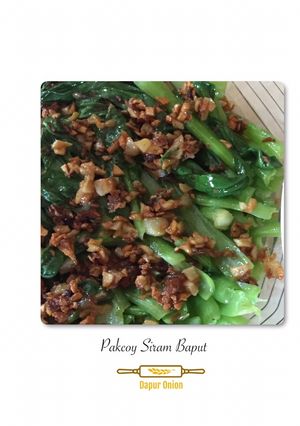 Foto resep Pakcoy siram bawang putih