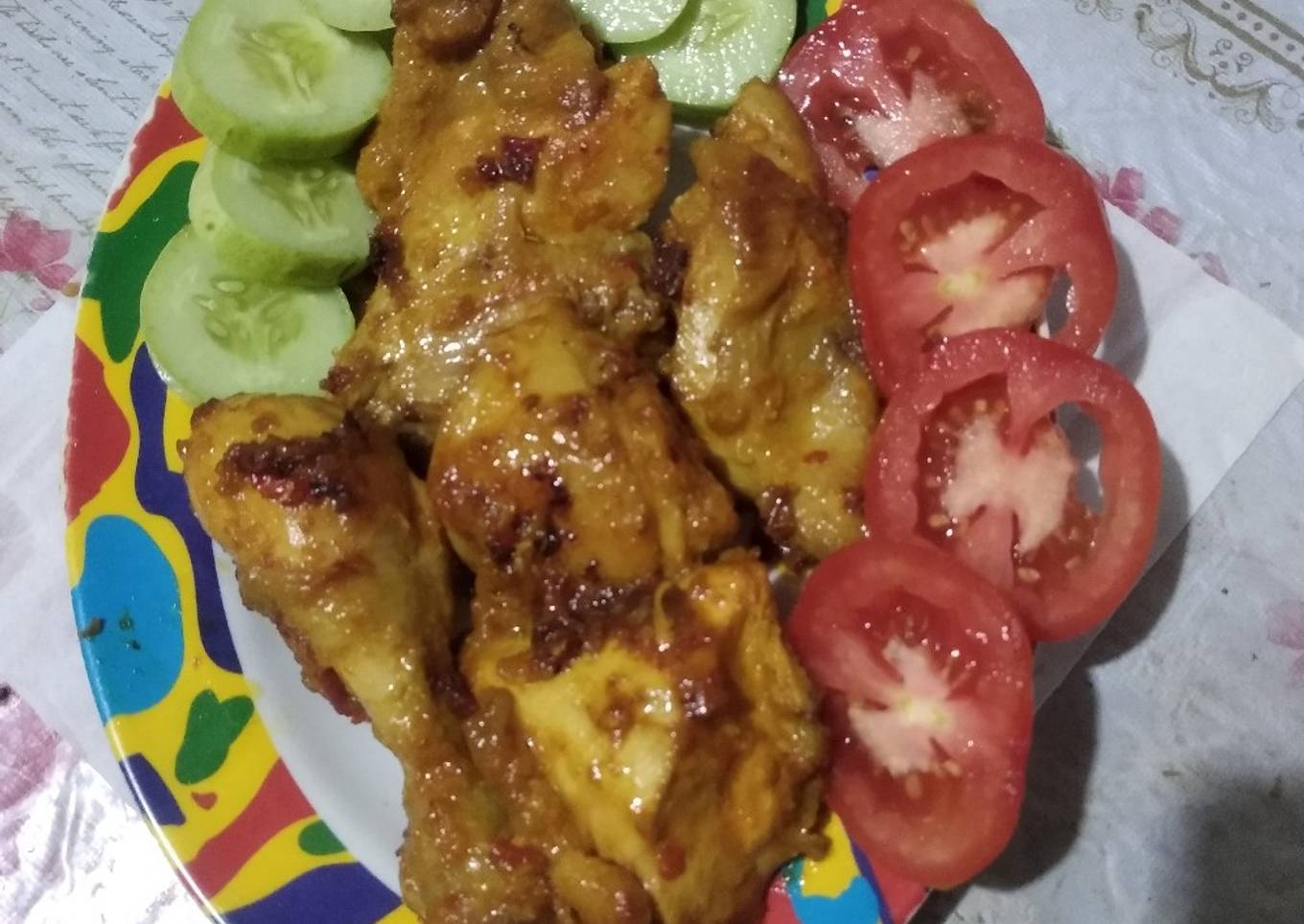 Ayam Bakar Bumbu Rujak
