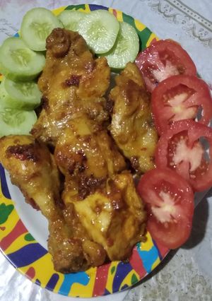 Foto resep Ayam Bakar Bumbu Rujak