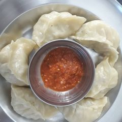 A picture of Veg momos.