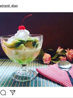 Foto resep Es Teler Kelapa KW