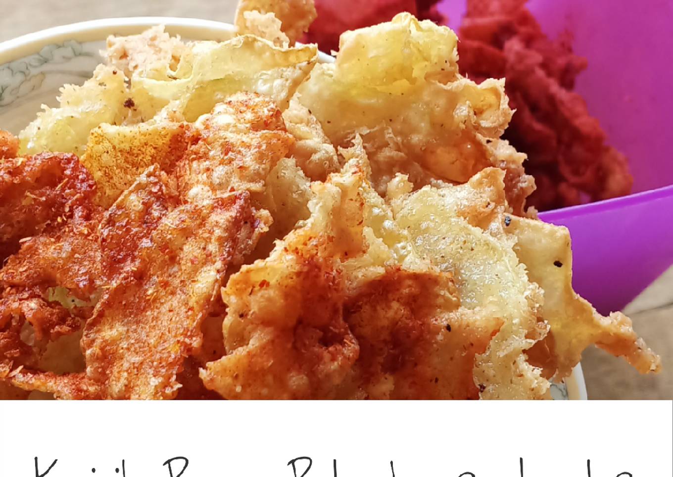 Keripik Pepaya Pedas