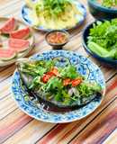 Cá Bè Đen Hấp Xì Dầu