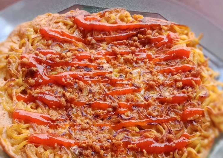 Resep Omelette mie sedap simple yang Enak Banget