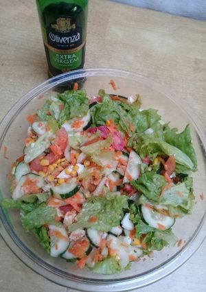 Una foto de Ensalada mixta