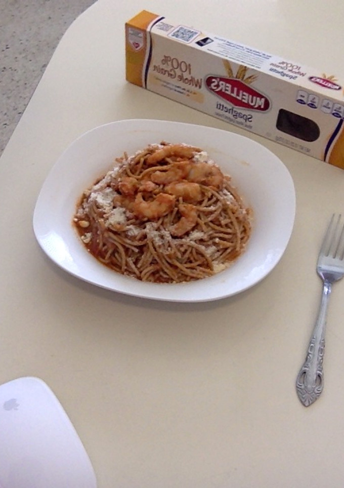 Una foto de Spaghetti 100% Whole Grain