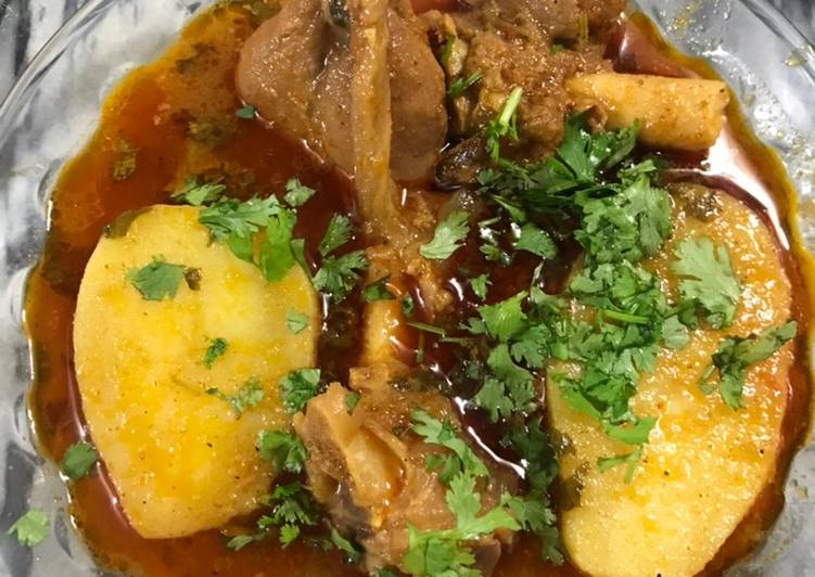 Recipe of Ultimate Aloo gosht